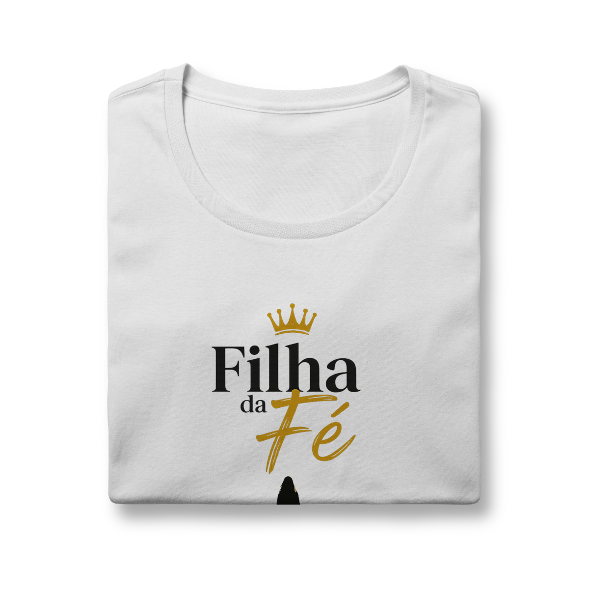 Camisa Filha Da Fé Feminina 100% Algodão