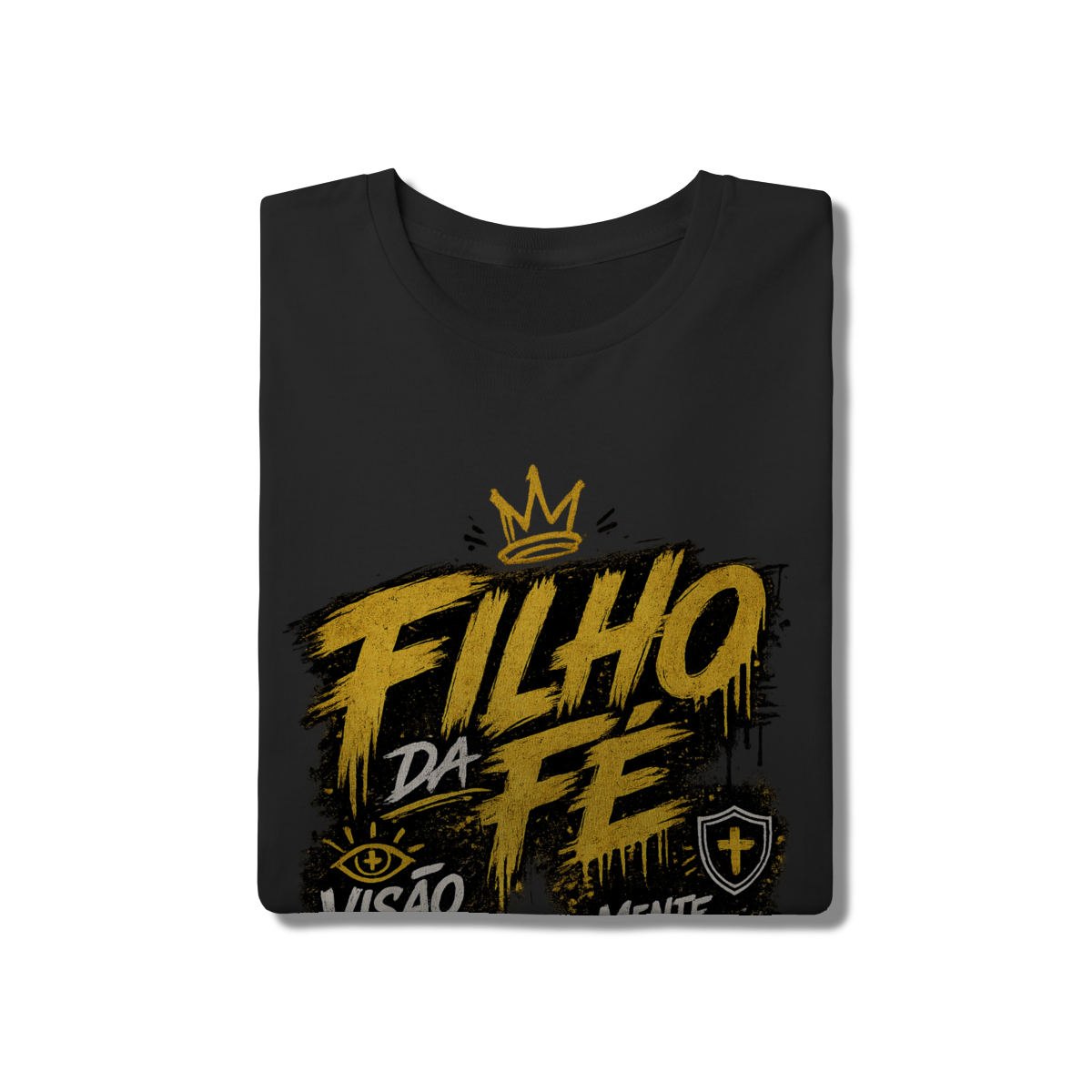 Camisa Filho da Fé Streetwear 100% Algodão