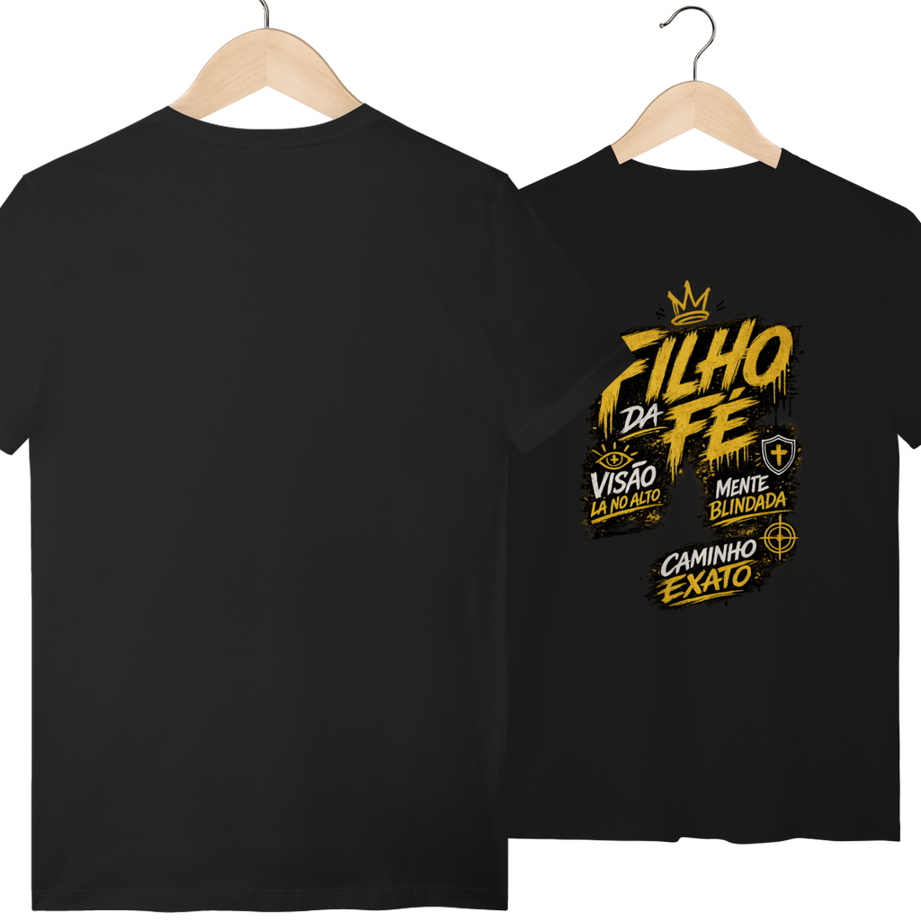 Camisa Filho da Fé Streetwear 100% Algodão