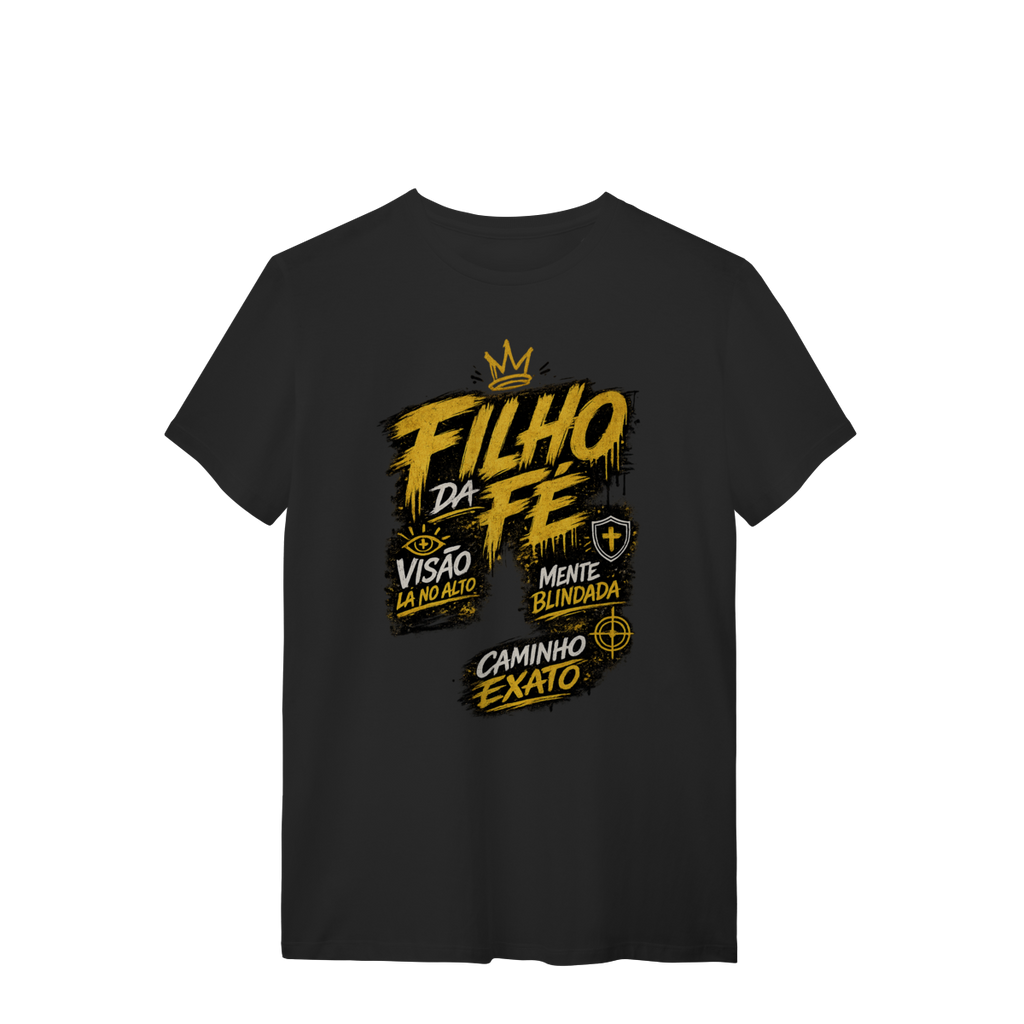 Camisa Filho da Fé Streetwear 100% Algodão