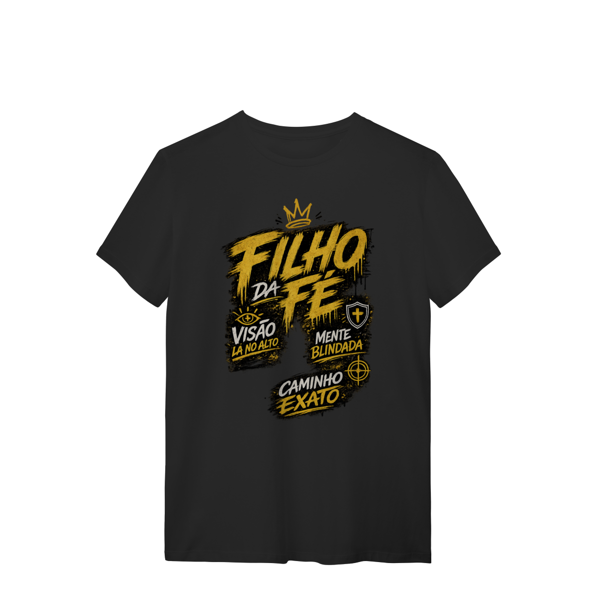 Camisa Filho da Fé Streetwear 100% Algodão